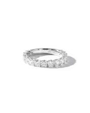 3.0mm Mini Cushion Lab Diamond Ring