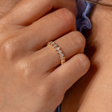 3mm Oval Bezel Ring Rings Princess Bride Diamonds 