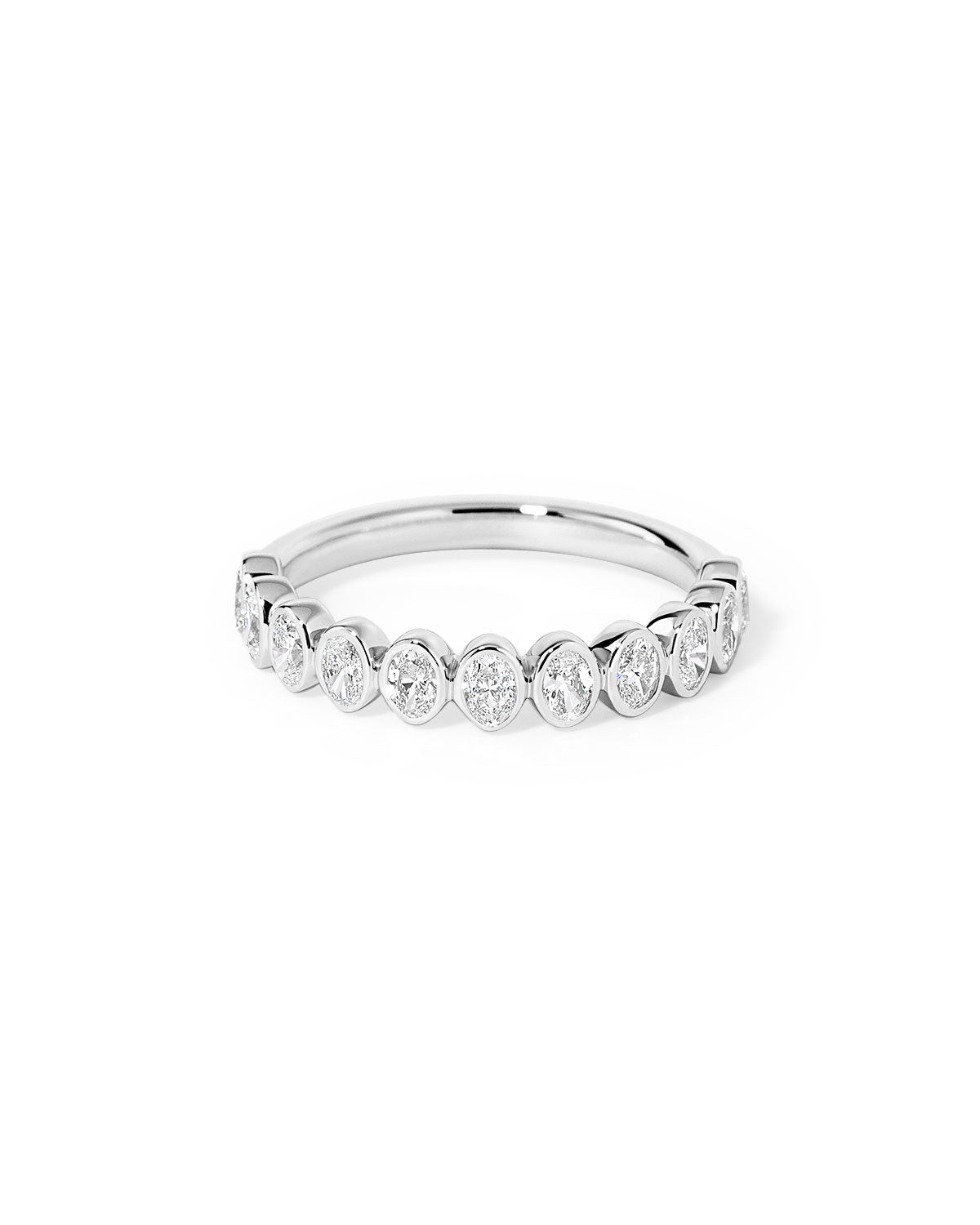 3mm Oval Bezel Ring