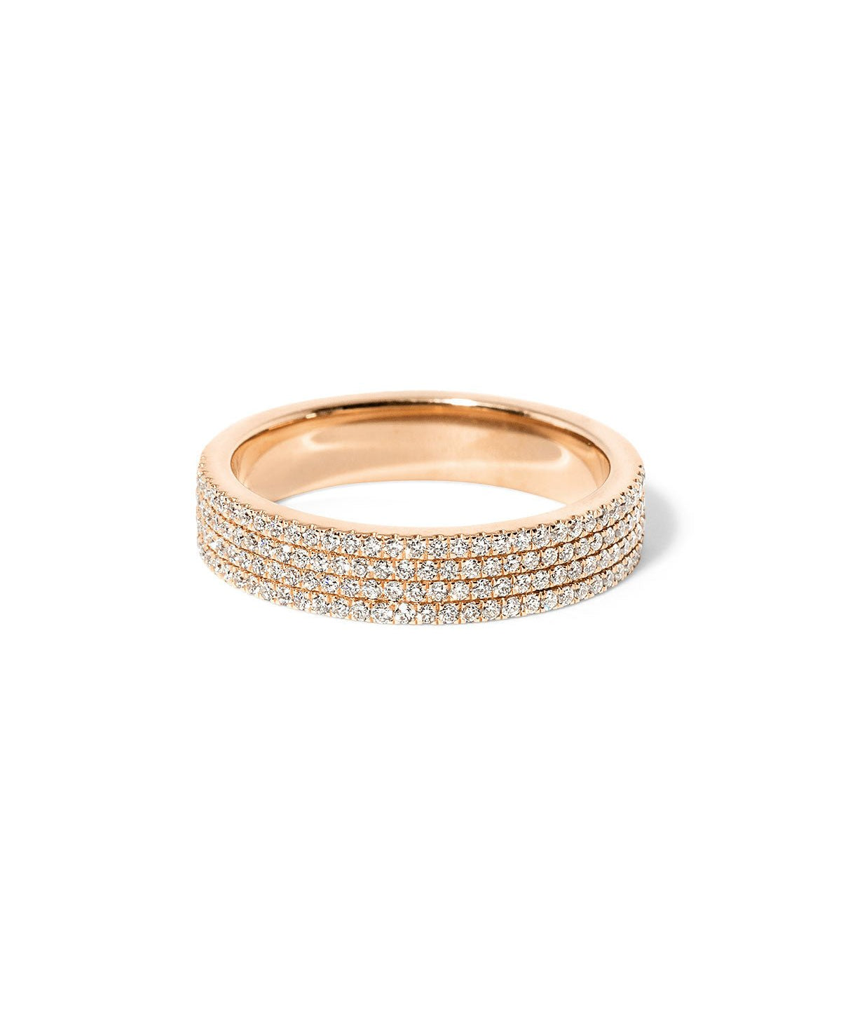 4 - Row Pavé Ring - PBD Rings