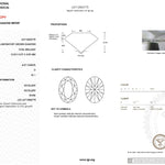 4.07ct D-VS1 Oval Lab Diamond