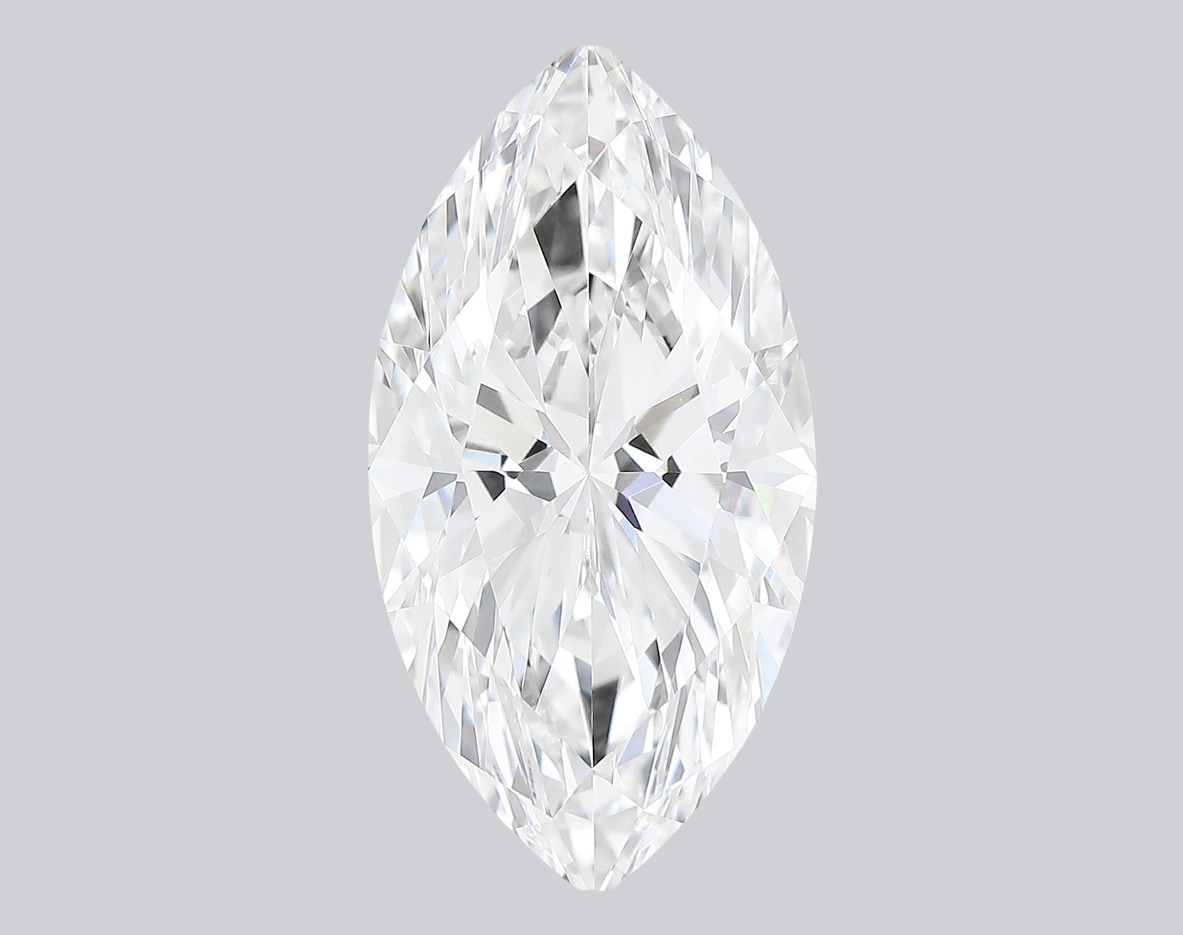 4.00 Carat F-VVS2 Marquise Lab Grown Diamond - IGI (126490) - PBD Loose Diamond