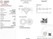 4.00ct D - VS1 Round Lab Diamond Samantha - PBD Engagement Rings