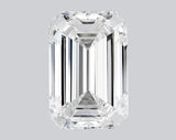 4.01 Carat F-VVS2 Emerald Lab Grown Diamond - IGI (#124887)