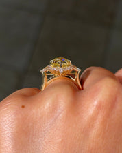 4.01ct FIY - VS1 Oval Lab Diamond Meridian - PBD Engagement Rings