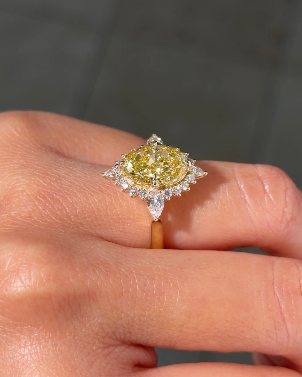 4.01ct FIY - VS1 Oval Lab Diamond Meridian - PBD Engagement Rings