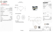 4.02 Carat D-VVS2 Oval Lab Grown Diamond - IGI (126973) - PBD Loose Diamond