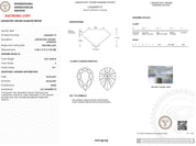 4.02 Carat E-VS1 Pear Lab Grown Diamond - IGI (#51280) Loose Diamond Princess Bride Diamonds 