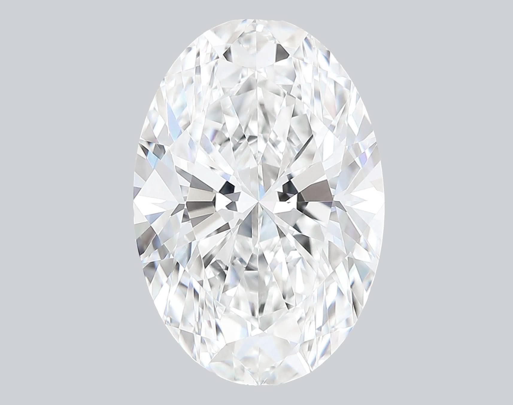 4.02 Carat F - VVS2 Oval Lab Grown Diamond - IGI (121047) - PBD Loose Diamond
