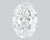 4.02 Carat F-VVS2 Oval Lab Grown Diamond - IGI (#50860) Loose Diamond Princess Bride Diamonds 