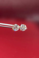 4.02ct Core Round Lab Diamond Martini Studs