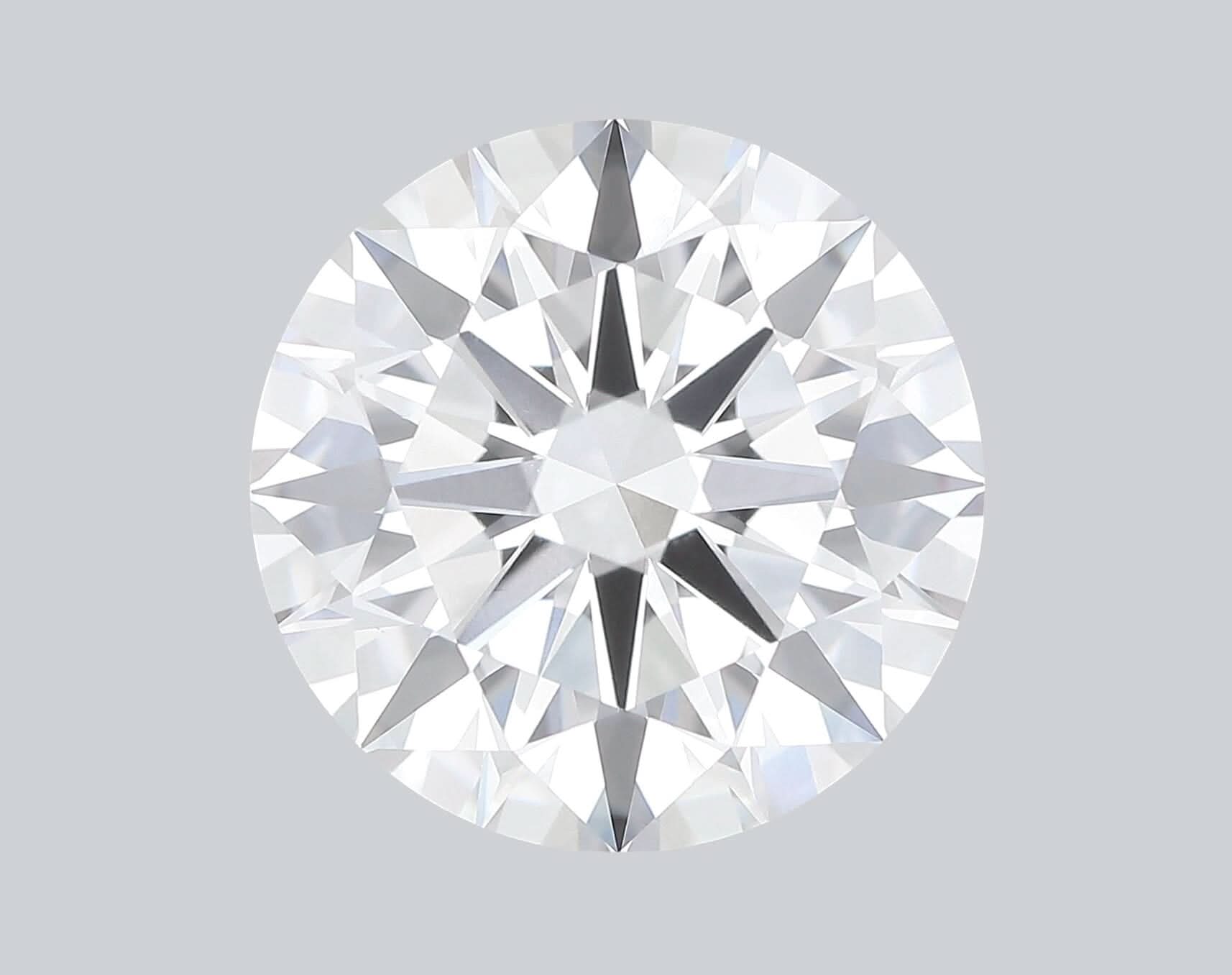 4.03 Carat D - VVS2 H&A Round Lab Grown Diamond - IGI (52056) - PBD Loose Diamond