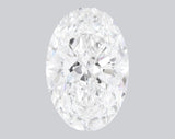 4.03 Carat D-VVS2 Oval Lab Grown Diamond - IGI (#128328)