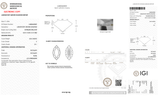 4.03 Carat E-VS1 Marquise Lab Grown Diamond - IGI (#127711)