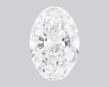 4.03 Carat E-VVS2 Oval Lab Grown Diamond - IGI (#127727)
