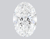 4.03 Carat F-VVS2 Oval Lab Grown Diamond - IGI (#125668)