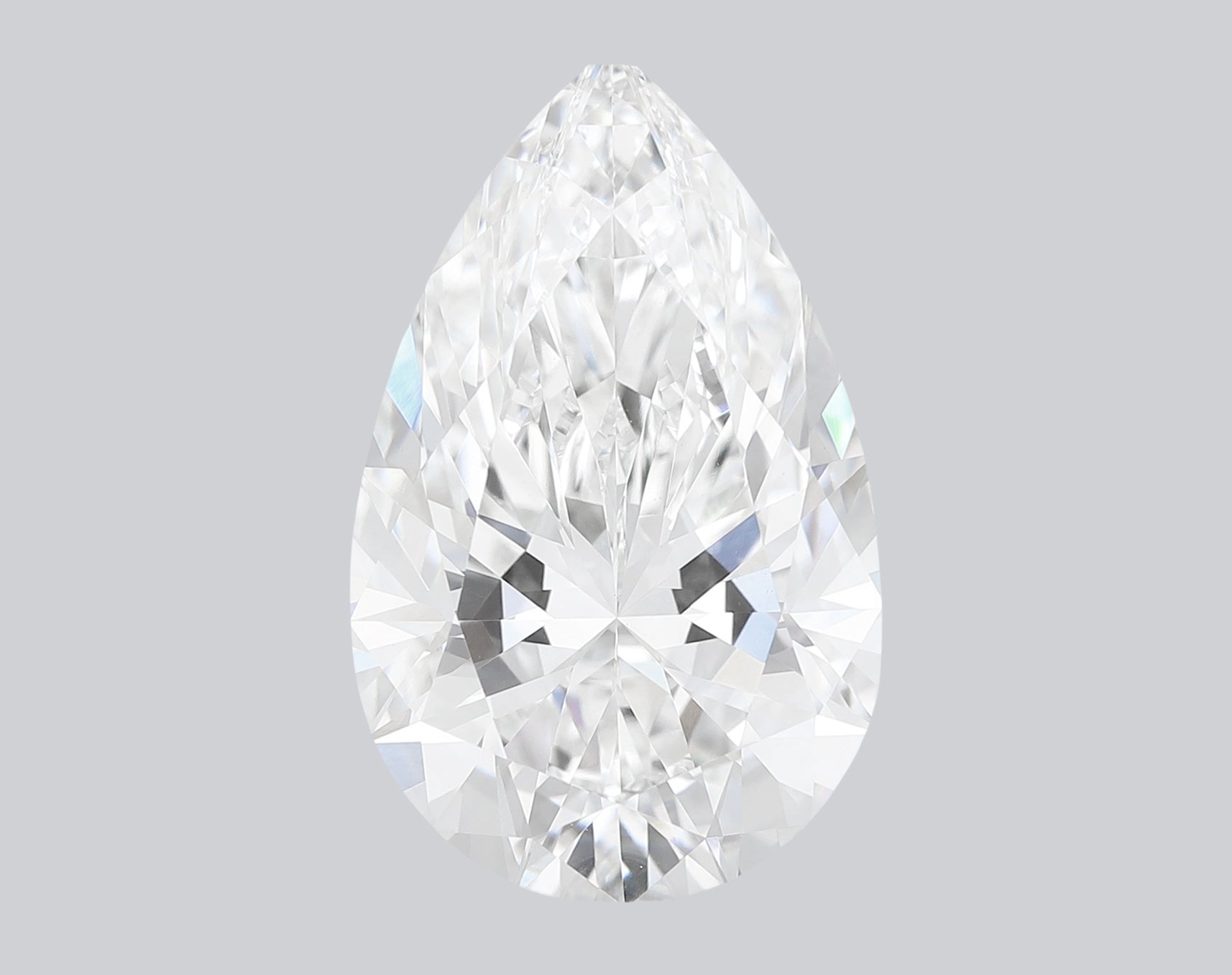 4.04 Carat F-VVS2 Pear Lab Grown Diamond - IGI (127903) - PBD Loose Diamond