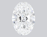 4.05 Carat D-VVS2 Oval Lab Grown Diamond - IGI (#126268)