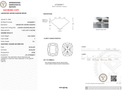 4.05 Carat F - VS1 Elongated Cushion Lab Grown Diamond - IGI (124533) - PBD Loose Diamond