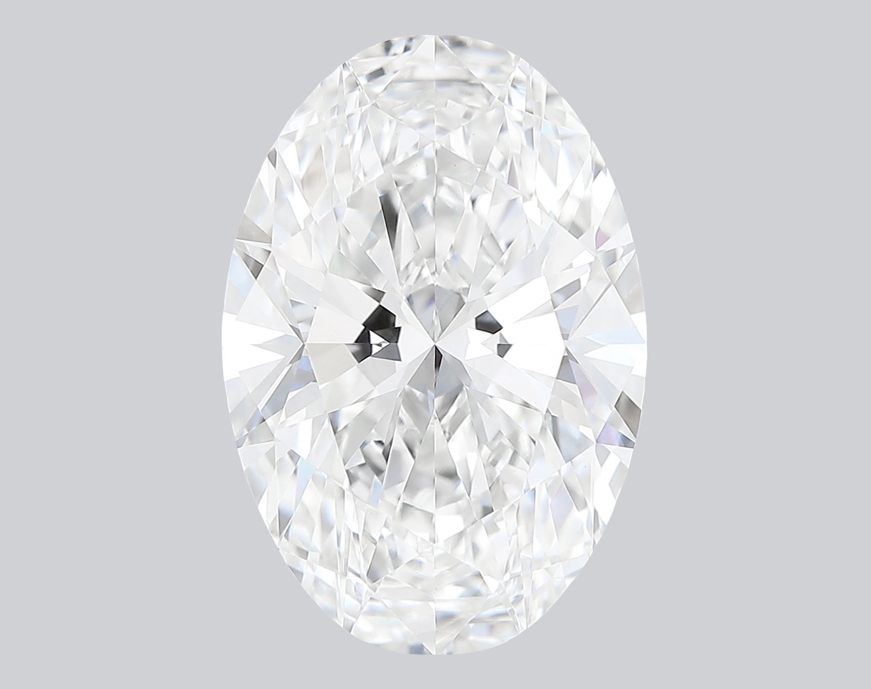 4.05 Carat F - VVS2 Oval Lab Grown Diamond - IGI (124753) - PBD Loose Diamond
