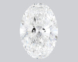 4.05 Carat F-VVS2 Oval Lab Grown Diamond - IGI (#124753)