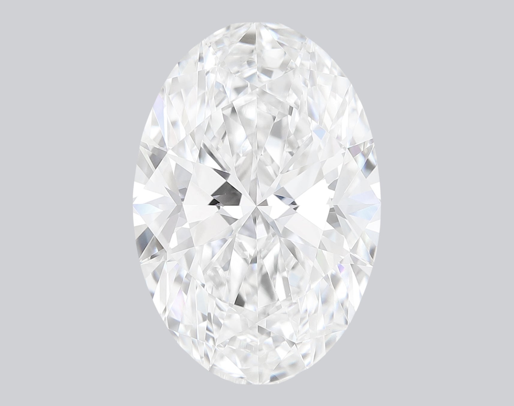 4.05 Carat F-VVS2 Oval Lab Grown Diamond - IGI (127724) - PBD Loose Diamond