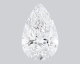 4.07 Carat D-VVS2 Pear Lab Grown Diamond - IGI (#124574)
