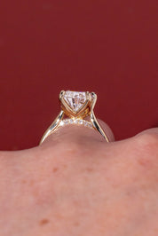 4.07ct E - VVS2 Pear Lab Diamond Hana - PBD Engagement Rings