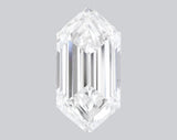 4.08 Carat D-VVS2 Hexagon Lab Grown Diamond - IGI (#127176)