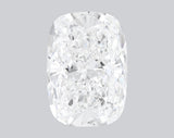 4.08 Carat E-VVS2 Elongated Cushion Lab Grown Diamond - IGI (#128962)
