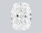 4.08 Carat F-VVS2 Elongated Cushion Lab Grown Diamond - IGI (#121271)