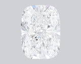 4.09 Carat D-VVS2 Elongated Cushion Lab Grown Diamond - IGI (#125942)