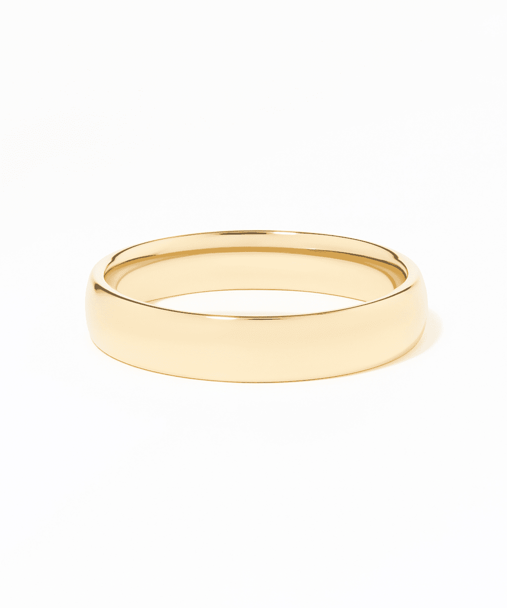 4.0mm Comfort Fit High Polish Band - PBD Rings