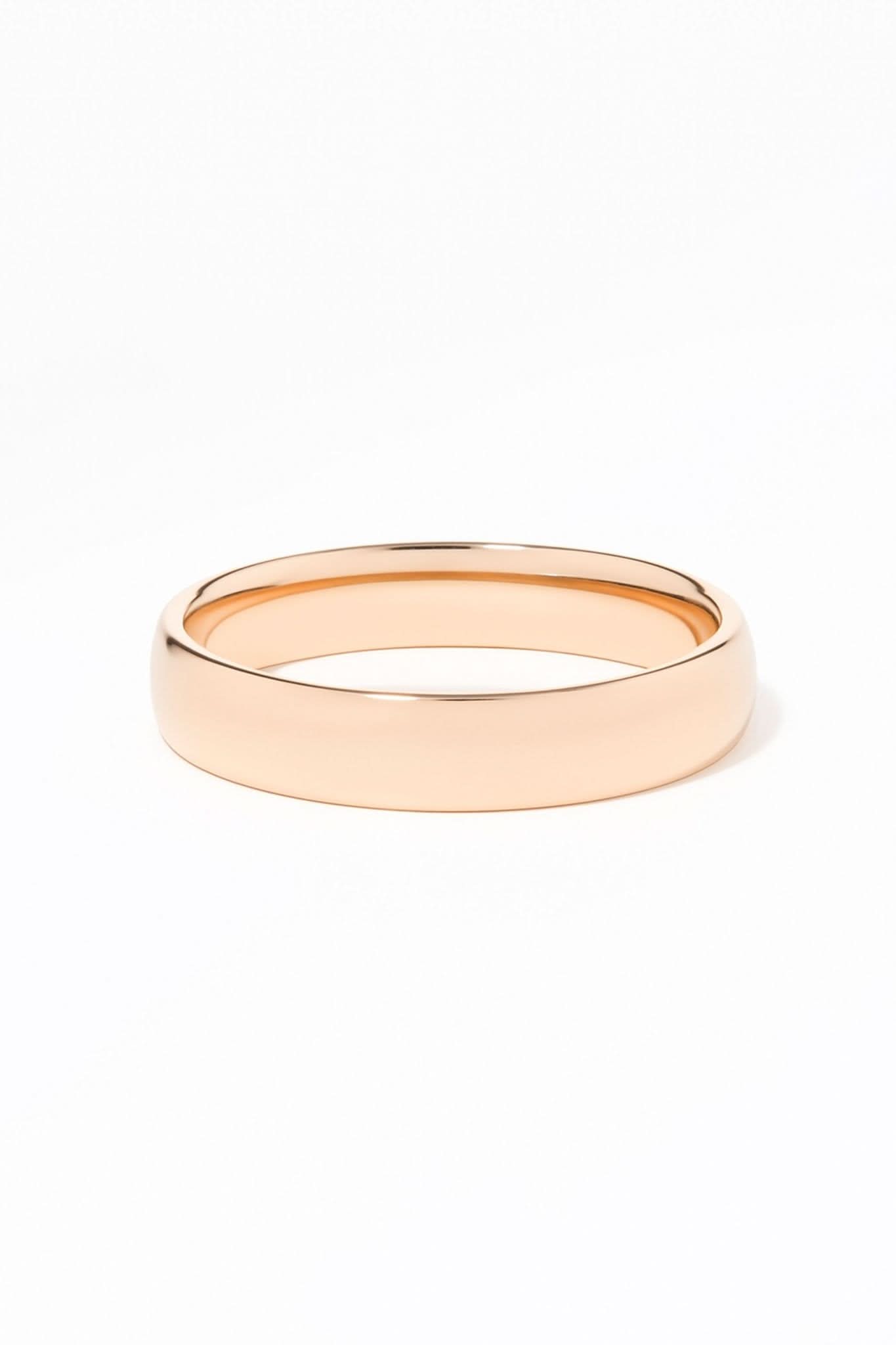 4.0mm Comfort Fit High Polish Band - PBD Rings
