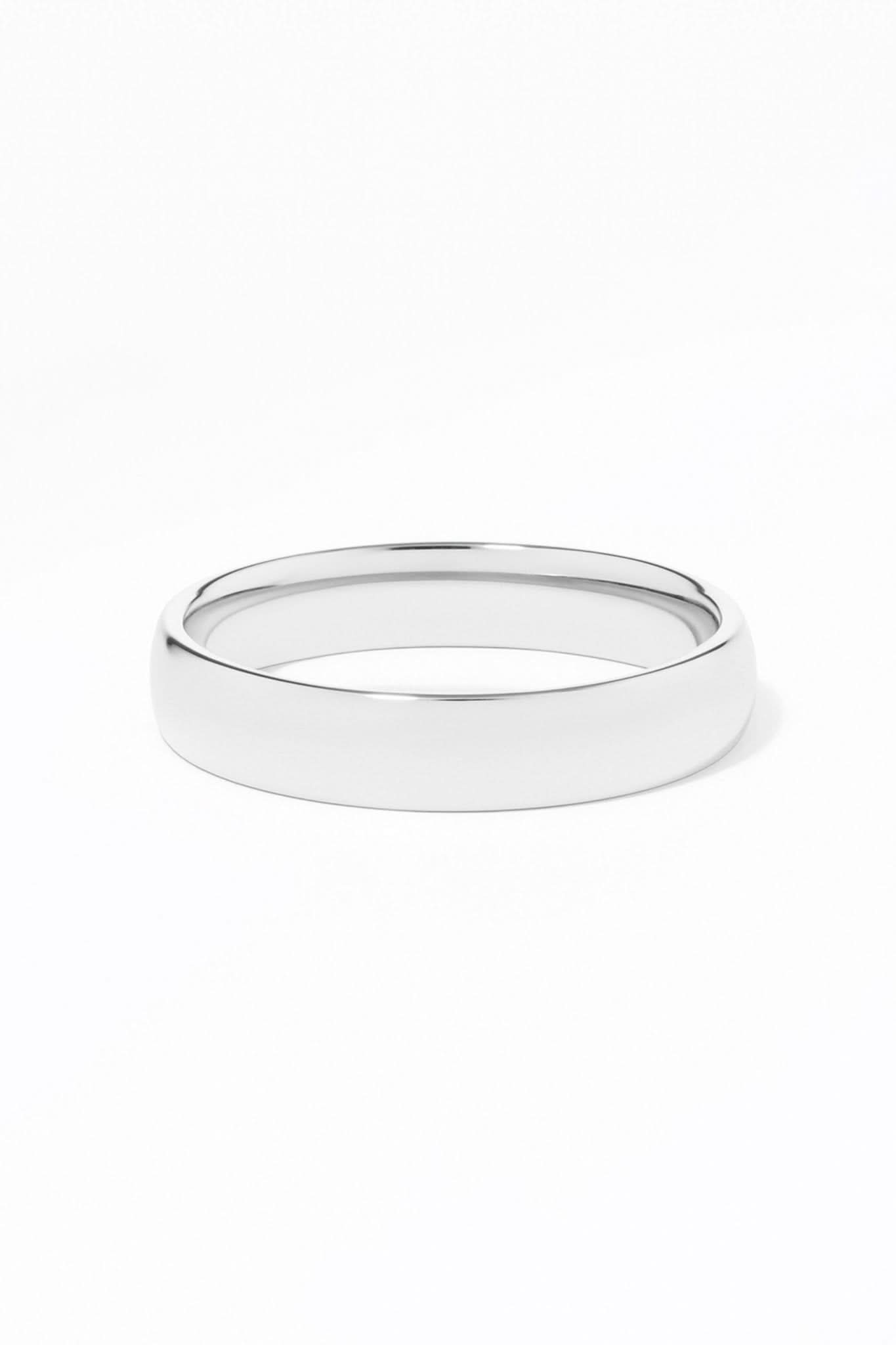 4.0mm Comfort Fit High Polish Band - PBD Rings