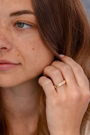 4.0mm Flat High Polish Band - PBD Rings