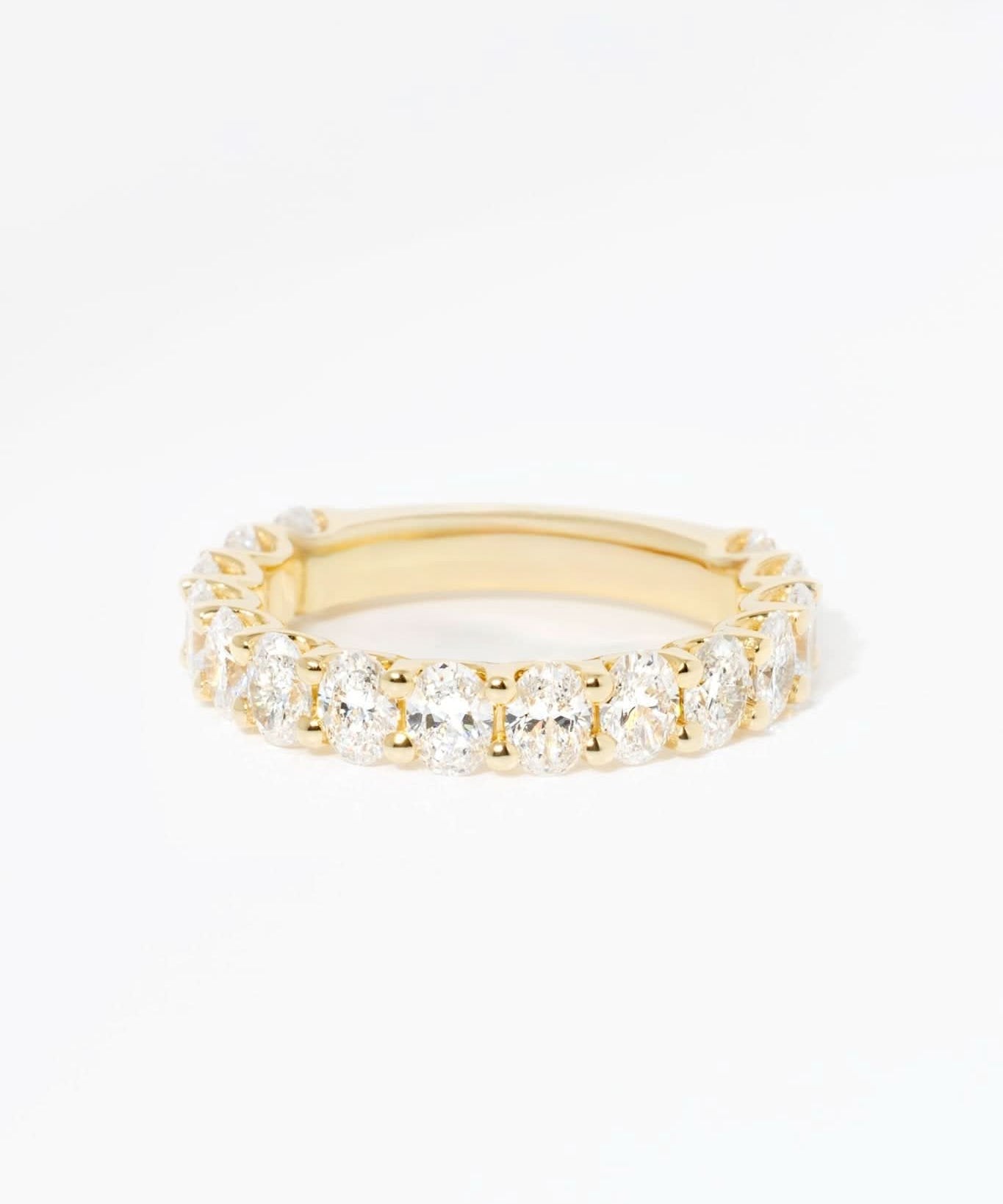 4.0mm Mini Oval Diamond Ring - PBD Rings