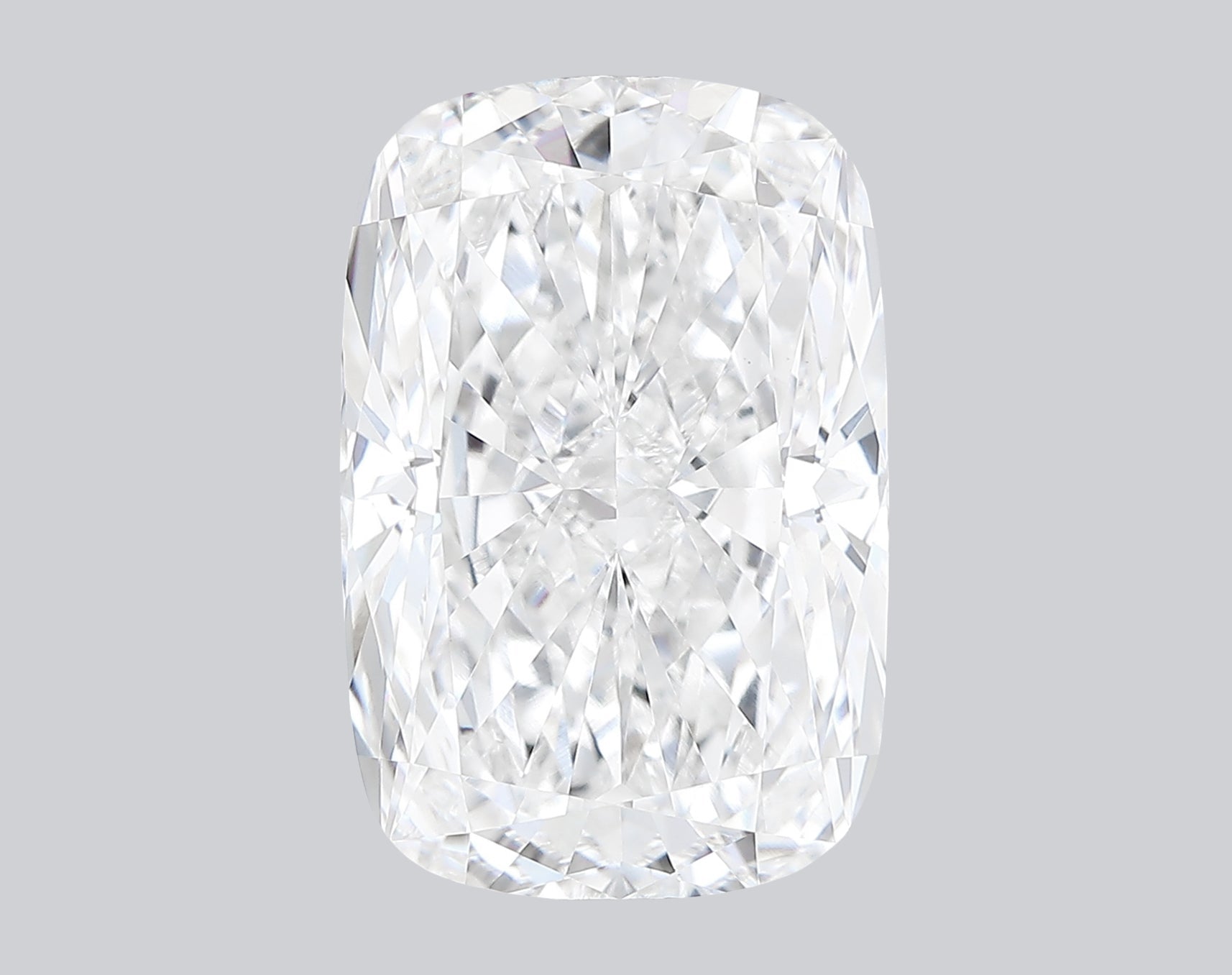 4.10 Carat E - VVS2 Elongated Cushion Lab Grown Diamond - IGI (125814) - PBD Loose Diamond