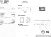 4.10 Carat E-VVS2 Elongated Cushion Lab Grown Diamond - IGI (#53768) Loose Diamond Princess Bride Diamonds 