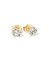 4.18ct D-VS1 Caraline Round Lab Diamond Studs