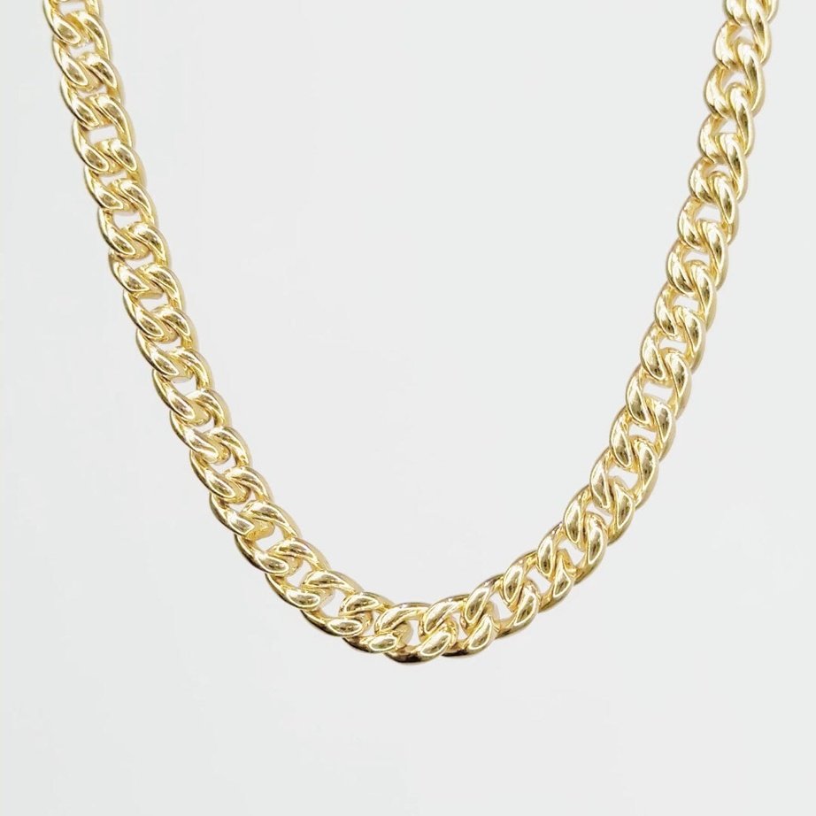 4.2mm 16" Bubble Cuban Link Chain Necklaces Princess Bride Diamonds 
