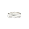 4.4mm Bandolier Double Band Rings Princess Bride Diamonds 