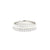 4.4mm Bandolier Double Band Rings Princess Bride Diamonds 