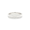 4.4mm Bandolier Double Band Rings Princess Bride Diamonds 