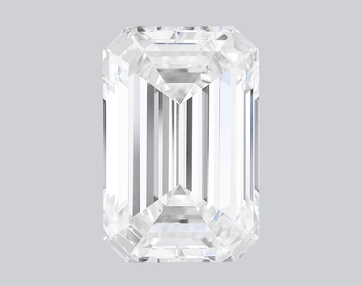 4.53 Carat F-VVS2 Emerald Lab Grown Diamond - IGI (#128643) - PBD Loose Diamond