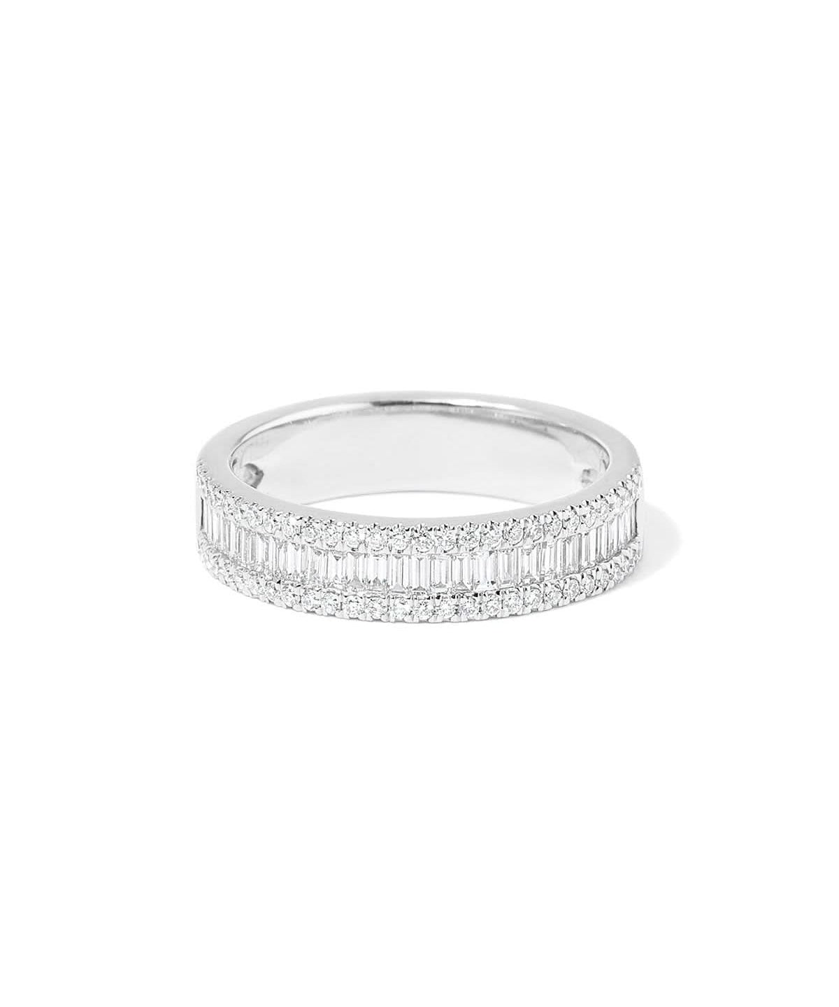 4.6mm Petite Baguette Diamond Ring - PBD Rings