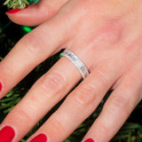 4.6mm Petite Baguette Ring Rings Princess Bride Diamonds 