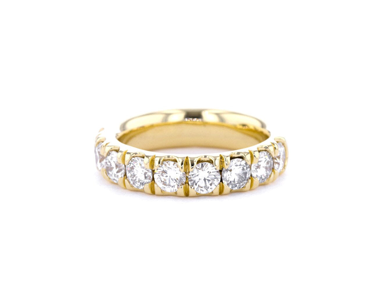 4.8mm Pavé Lab Diamond Ring Rings Princess Bride Diamonds 