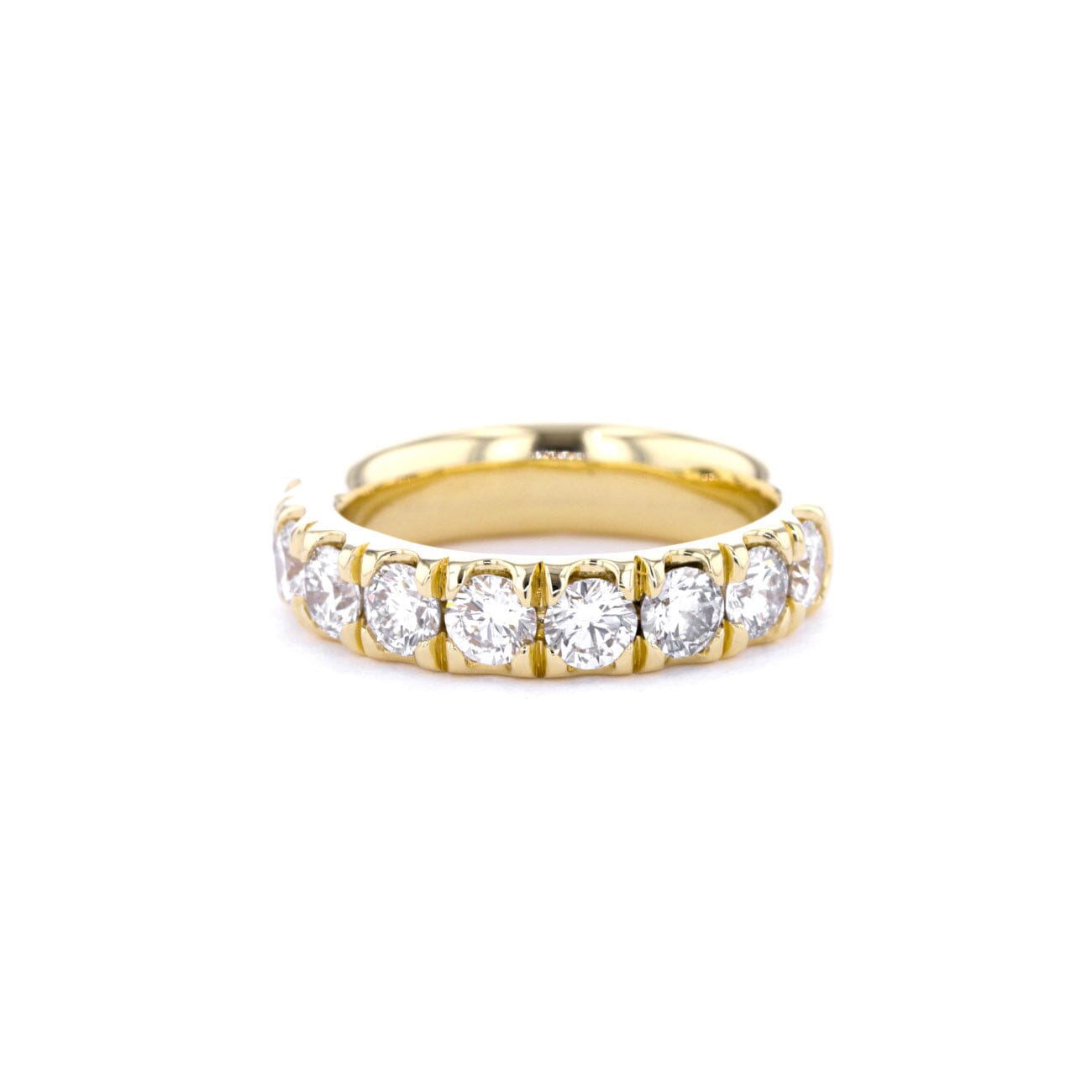 4.8mm Pavé Lab Diamond Ring Rings Princess Bride Diamonds 