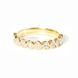 3mm Oval Bezel Ring